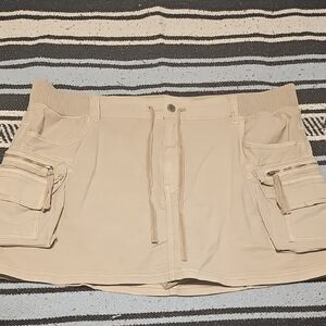 American Eagle Outfitters Tan Skort
